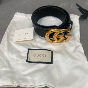 Gucci GG Marmont Wide belt size 85